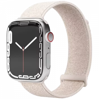 VONMÄHLEN Fitness Loop 2 pašček za uro za Apple Watch 40/41/42mm, krem