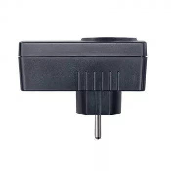 H-Tronic 1114730 omejevalnik zagonskega toka SCL 3680 IP20, 16 A, 3680 W, Schuko vtični adapter, črn