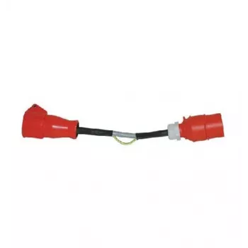 Adapter HT Instruments CEE32A DS – 3-fazni merilni adapter za diferenčni tok in zaščitni vodnik, 32 A, 5-polni, 400 V