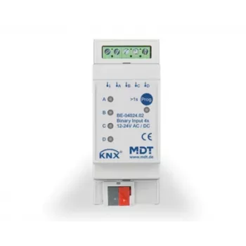 MDT BE-04024.02 binarni vhod 4-kratni 2TE REG 24V AC/DC