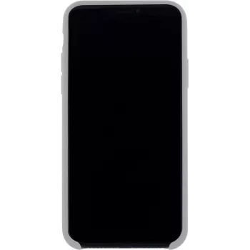 CYOO Premium Liquid Silicon trdi ovitek za iPhone X / XS - bel