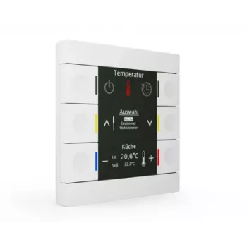 MDT BE-BZS86.01 Smart Control Center 86mm plastika čisto bela sijaj