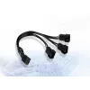 Inter-Tech AC PWM-Y-3 PWM Y-kabel za tri ventilatorje, 4-Pin, 15 cm 88885652