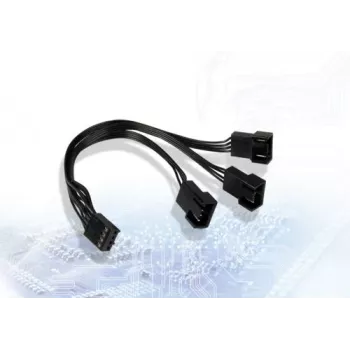 Inter-Tech AC PWM-Y-3 PWM Y-kabel za tri ventilatorje, 4-Pin, 15 cm 88885652