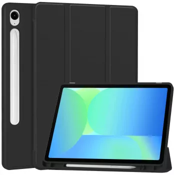 MRDISC Flip ovitek za Samsung Galaxy Tab S10+ 5G, črn TPU MG-FLIPSGTSGB9SW
