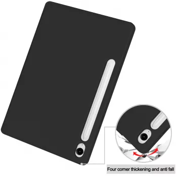 MRDISC Flip ovitek za Samsung Galaxy Tab S10+ 5G, črn TPU MG-FLIPSGTSGB9SW