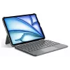 DIGISTOR HK Inateck KB04122 ovitek za tipkovnico s sledilno ploščico za iPad 11 inch A16 / Air M3-M2 / Pro, snemljiv, osvetljen, QWERTZ nemška razporeditev, grafitno siva