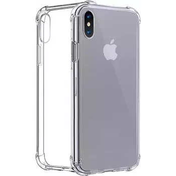 CYOO silikonski ovitek Four Corners za Apple iPhone XS Max – prozoren