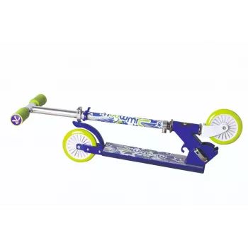 MUUWMI KiddyScooter Racing skiro s 3 kolesi, moder