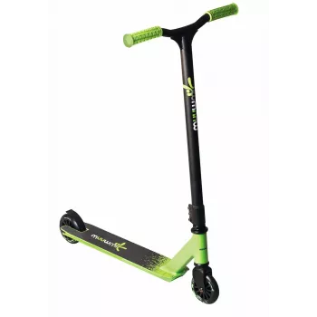 MUUWMI AU 399 Stunt Scooter 100 mm črn/zelen