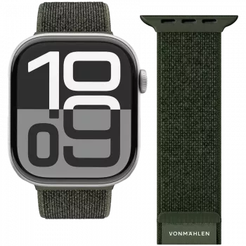 VONMÄHLEN Fitness Loop 2 40, 41, 42mm enotna velikost, olivna