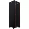 IT-BUDGET 19 inch strežniška omara SRK – 42U – 600x1000 mm – steklena/jeklena vrata – Flatpack – črna 90ITB19SRK42610GSN