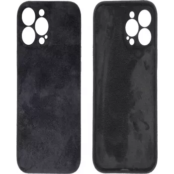 CYOO Alcantara Soft ovitek za Apple iPhone 14 Plus - črn CY122787