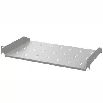 IT-BUDGET 19-palčna polica za rack 200 mm globoka 1U 25 kg svetlo siva 90ITB19FB200G
