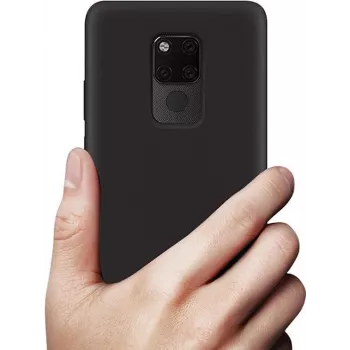 CYOO Premium Liquid Silikon ovitek za Huawei Mate 20 Pro - črn