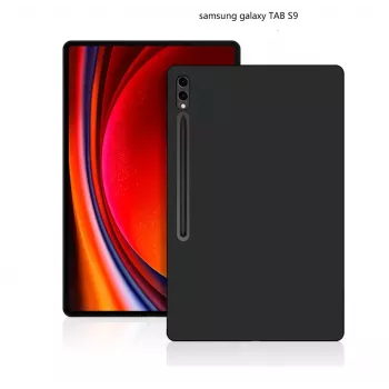 MRDISC zadnji pokrov za Samsung Galaxy Tab S9 FE 11 palcev črn TPU (MG-BCSGTABS9FESW)