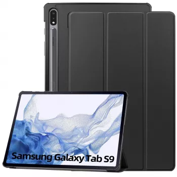 MRDISC ovitek Flip za Samsung Galaxy Tab S9 5G – črn TPU (MG-FlipSGTABS95GSW)