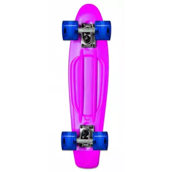 NORULES No Rules AU 349 mini cruiser rolka z osvetljenimi kolesi, roza