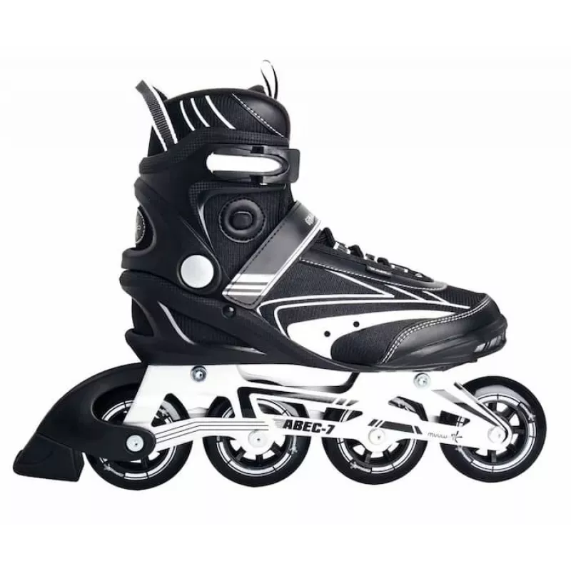 MUUWMI AU 438 inline rolke, velikost 38, črno-bela