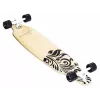 MUUWMI AU 559 longboard rolka, 8-kratna javorova deska, ABEC 7 kroglični ležaji, 70mm kolesa, les
