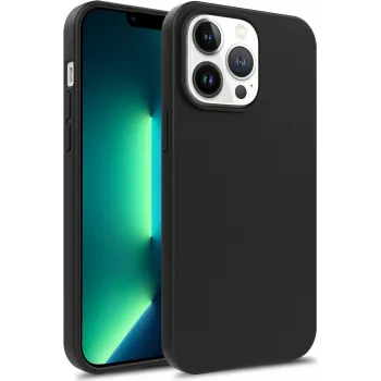 CYOO Premium ovitek iz tekočega silikona za Apple iPhone 14 Pro Max - črn CY122778