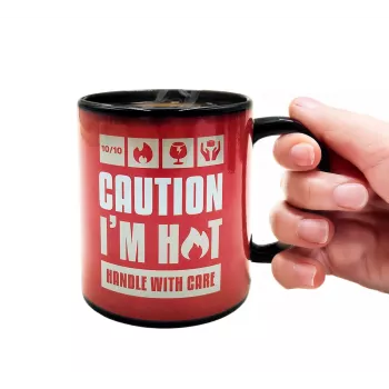 Mad Monkey Caution I am Hot skodelica, ki spreminja barvo, 2000152
