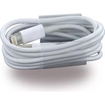 CYOO Lightning na USB-A podatkovni kabel 1m bel za iPhone 5/5S/6/6+/6s/6s+