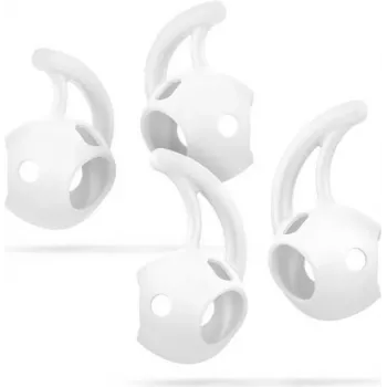 Športni silikonski nastavki za ušesa CYOO za Apple AirPods - beli (CY121414)