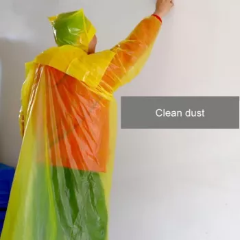 CYOO CY121628 enkratni večnamenski nepremočljivi dežni plašč, večbarvni, ena velikost