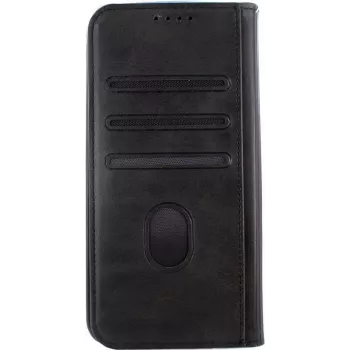 CYOO Premium BookCase za Apple iPhone 13 mini – črn ovitek-denarnica iz umetnega usnja CY122554
