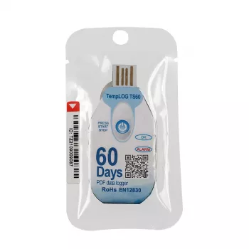 TFA Dostmann TempLOG enkratni temperaturi podatkovni zapisovalnik -30 do +60 °C, USB, IP67, 16.000 meritev 31.1062.02