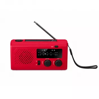 Reflexion TRA2755 rdeč retro prenosni radio z FM/AM-tunerjem