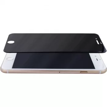 CYOO Privacy 5D kaljeno steklo zaščitna folija za zaslon za Apple iPhone 8 Plus – črna