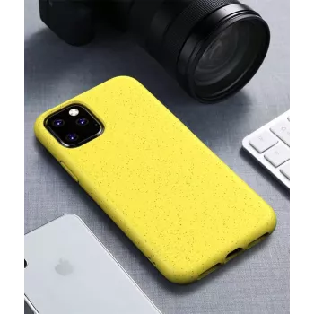 CYOO BioCase iPhone 11 Pro Max rumeno biološko razgradljivo trdo ohišje CY121592