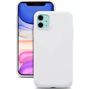 CYOO Premium ovitek iz tekočega silikona za iPhone 12 Pro Max 6,7 inch - bel (CY121879)