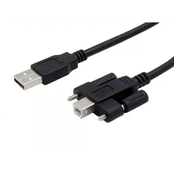 EXSYS EX-K1545V kabel USB 2,0 A vtič na B vtič 5m črn