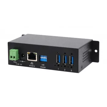 EXSYS EX-6005HMVS gigabitni USB 3.2 Gen 1 strežnik naprav, 3 vrata, 15KV ESD