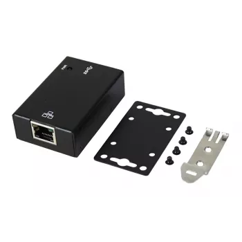 EXSYS EX-1321-WT adapter USB 3.2 Gen1 na gigabitni ethernet s kompletom za DIN-tirnico, kovinsko ohišje
