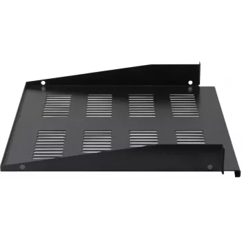 Rockstable RS19-FH18 19 inch 1U fiksno dno globina 400mm nosilnost 25kg črna