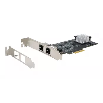 EXSYS Dual 5 Gigabit Ethernet kartica PCIe x2 (Realtek RTL8126) EX-60152