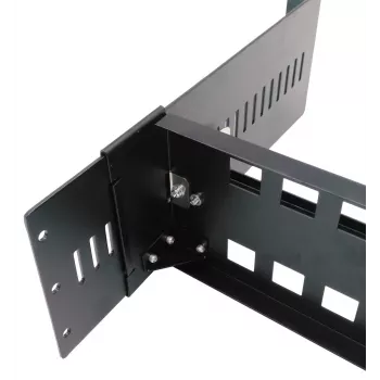 EXSYS komplet za vgradnjo v DIN-letev, 2U, 19 inch, 35mm DIN-letev, črn EX-6090
