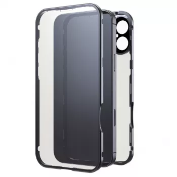 Black Rock ovitek 360° Glass za Apple iPhone 16 Plus, črn 00228104
