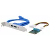 EXSYS EX-48010-3 kartica Mini PCIe USB 3.2 Gen 1 z 2 priključkoma (NEC)