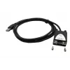 EXSYS adapter USB 2.0 na RS-232 serijski s +5 V in LED, čipset FTDI (EX-1311-2F-5V)