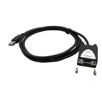EXSYS adapter USB 2.0 na RS-232 serijski s +5 V in LED, čipset FTDI (EX-1311-2F-5V)
