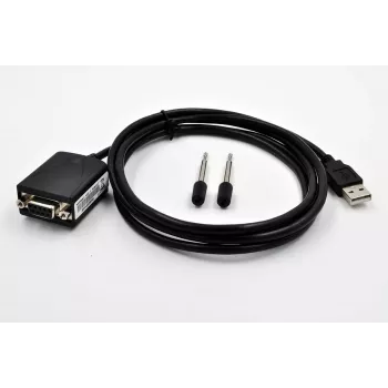 EXSYS adapter USB 2.0 na RS-232 serijski s +5 V in LED, čipset FTDI (EX-1311-2F-5V)