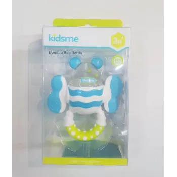 Kidsme Bumble Bee grizalo in ropotulja, 3M+