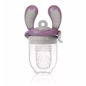 Kidsme Food Feeder Medium sliva – grižljaj za sadje in zelenjavo za dojenčke, 4m+