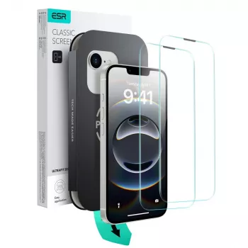 ESR Armorite kaljeno steklo zaščitna folija za zaslon za Apple iPhone 17e in iPhone 16e 1D81500201