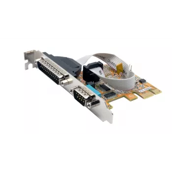 EXSYS EX-44083 PCIe 2-portna RS-232 serijska kartica, ASIX AX99100, DB9, Low Profile